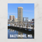 Foto van Baltimore's Inner Harbour World Trade Cen Briefkaart (Voorkant)