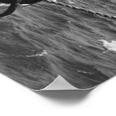 Foto van Bandon, Oregon Harbour Uitzicht en Ships Poster (Hoek)