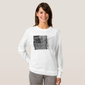 Foto van Bandon, Oregon Harbour Uitzicht en Ships T-shirt (Voorkant volledig)