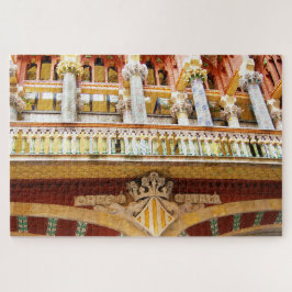 Foto van Barcelona Spain Colorful Architecture Legpuzzel