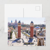 Foto van Barcelona, Spanje Briefkaart (Voorkant / Achterkant)