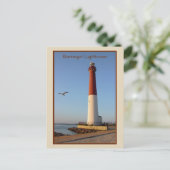 Foto van Barnegat Lighthouse Briefkaart (Staand voorkant)
