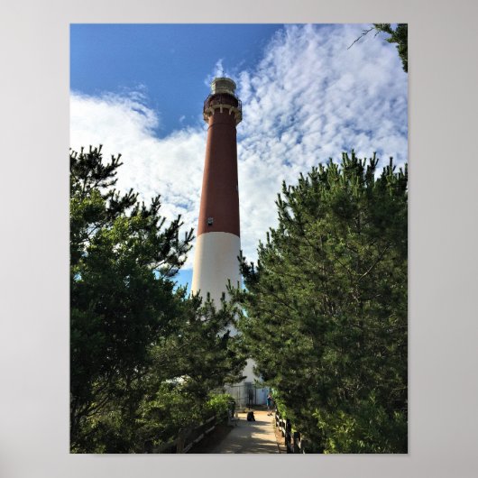 Foto van Barnegat Lighthouse Poster (Voorkant)