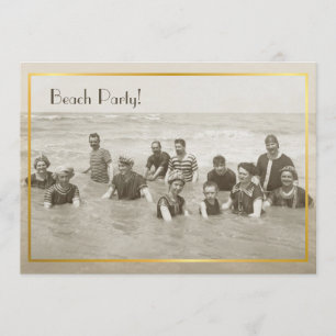  foto van Beach Party Kaart