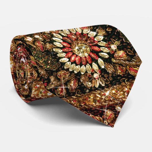 Foto van Beaded Indian Saree Stropdas (Opgerold)