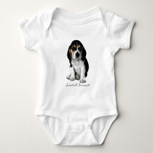 Foto van Beagle Puppy Dog Romper (Voorkant)