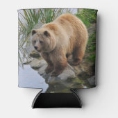 Foto van Beer Wildlife Animal Grizzly Blikjeskoeler (Voorkant)