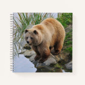 Foto van Beer Wildlife Animal Grizzly Notitieboek (Voorkant)