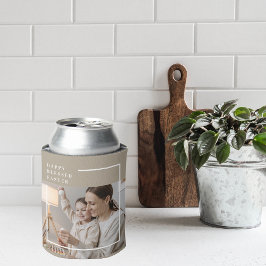 Foto van Beige Modern | Vrolijk geborsteld Pasen Blikjeskoeler