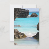 Foto van Bermuda Coast & Tropical Sea RSVP Kaartje (Achterkant)