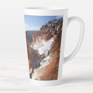 Foto van besneeuwd landschap bij Bryce Canyon Natu Latte Mok