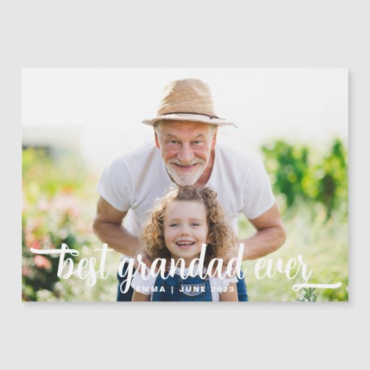 Foto van Best Grandad Ever (Voorkant)