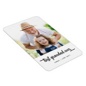 Foto van Best Grandad Ever Magneet (Rechterzijde)