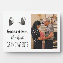 Foto van best Grandouders Handprint Fotoplaat