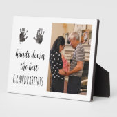 Foto van best Grandouders Handprint Fotoplaat (Zijkant)