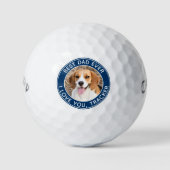 Foto van beste pap Ever Custom Golfer Golfballen (Voorkant)