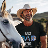 Foto van beste vader ooit op maat t-shirt