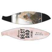 Foto van beste vader ooit Waterverf vader op dag Basketbal (Panelen)