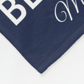 Foto van beste vader op vaderdag Collage Fleece Deken (Hoek)