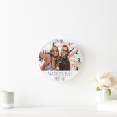 Foto van beste vrienden ronde klok (Huis)
