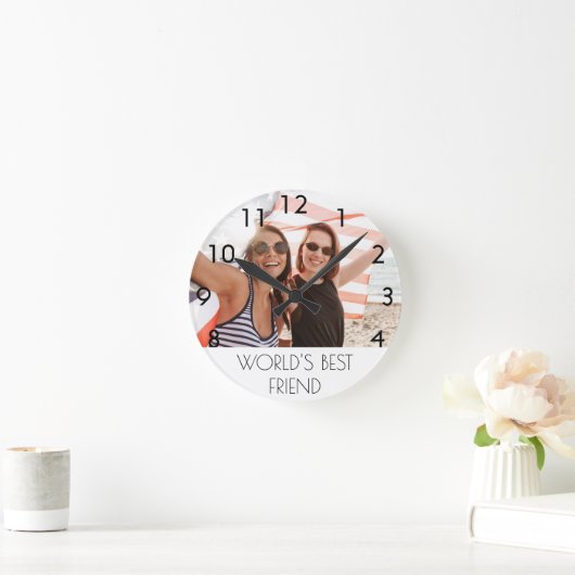 Foto van beste vrienden ronde klok (Huis)