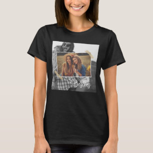 Foto van beste vrienden verjaardag t-shirt