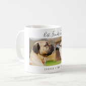 Foto van beste vrienden voor eeuwig jongetje koffiemok (Voorkant links)