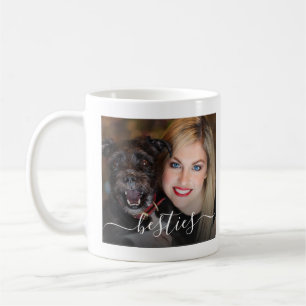 Foto van beste vriendin hond en hondeneigenaar koffiemok