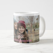 Foto van beste vriendschapsvriendschap grote koffiekop (Voorkant rechts)