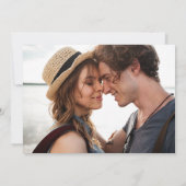 Foto van Bestemming Strand Huwelijk Save The Date (Achterkant)