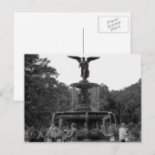 Foto van Bethesda Fountain, Central Park Briefkaart (Voorkant / Achterkant)