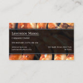 Foto van bewaarders sluiten op BBQ - Visitekaartje (Achterkant)