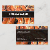 Foto van bewaarders sluiten op BBQ - Visitekaartje (Voorkant / Achterkant)