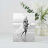  foto van Bikini Girl Saint Augustine, Florida Briefkaart (Staand voorkant)