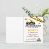 Foto van Birthday Any Age Construction Dump Truck Kaart (Staand voorkant)