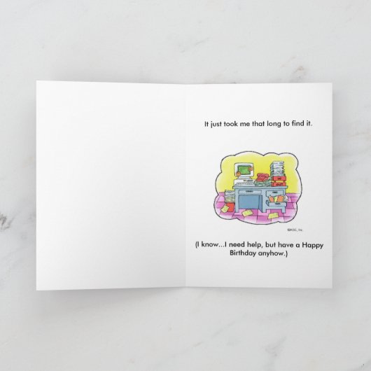 Foto van Birthday Kaart (Binnen)