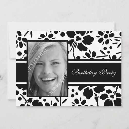 Foto van Birthday Party Kaart (Voorkant)