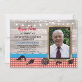 Foto van Birthday Party Shrimp Boil Seafood Invite Kaart (Voorkant)