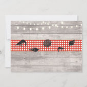Foto van Birthday Party Shrimp Boil Seafood Invite Kaart (Achterkant)