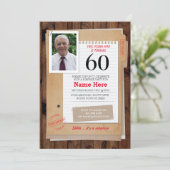 Foto van Birthday rechercheur Zeer geheim Alle lee Kaart (Staand voorkant)