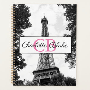 Foto van Black and White Paris Planner