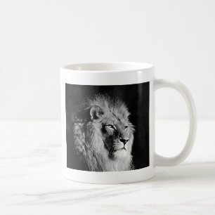 Foto van Black & White Lion Koffiemok