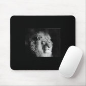 Foto van Black & White Lion Muismat (Met muis)