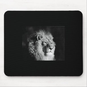 Foto van Black & White Lion Muismat