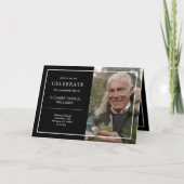 Foto van Black & White Minimal Celebrating Life (Voorkant)