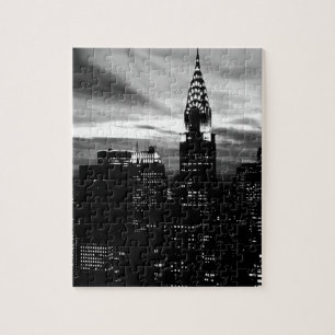 Foto van Black & White New York City, Midtown Legpuzzel