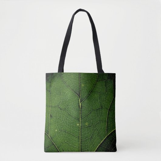 Foto van blad sluiten tote bag (Voorkant)