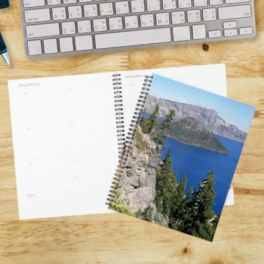 Foto van Blauwe Kratermeer Planner