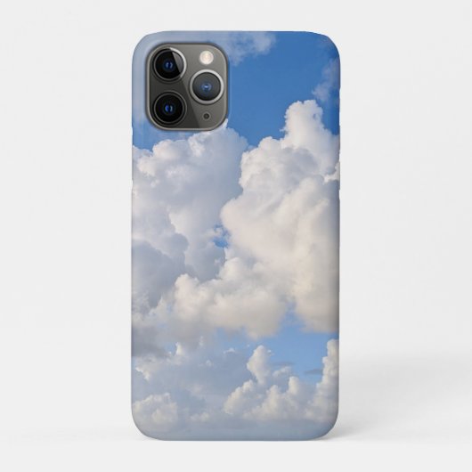 Foto van blauwe lucht met wolken Case-Mate iPhone case (Achterkant)