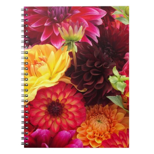 Foto van bloemschikking notitieboek (Voorkant)
